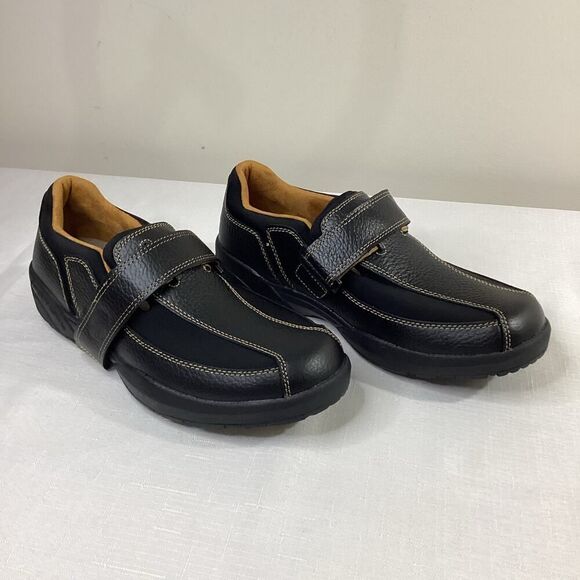 Dr. Comfort Men's Black Douglas 9 1/2 W - Picture 1 of 10